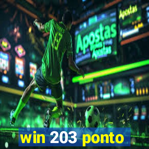 win 203 ponto
